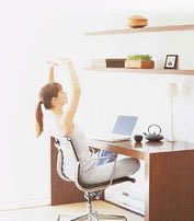 Stretching at the computer