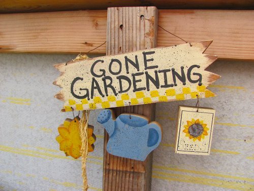 gone gardening