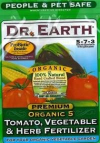 Dr. Earth Organic 5 Tomato, Vegetable and Herb Fertilizer - 12 lb