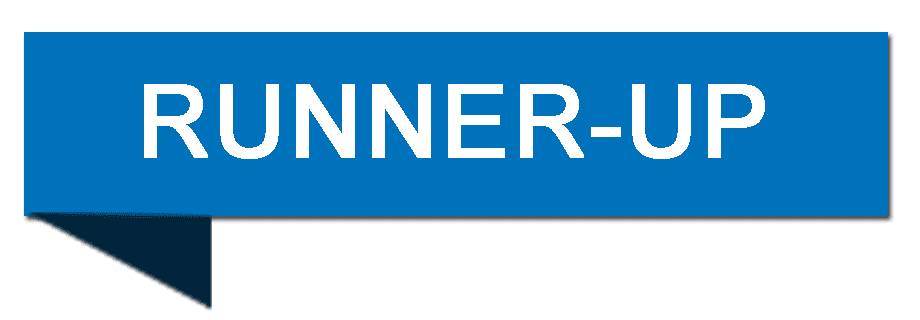 RUNNER-UP BADGE NEW